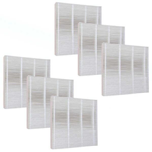 6 HEPA FILTERS For Fresh Air by Ecoquest